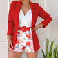 🔥2-piece casual summer fashion set for women (🔥belt included)