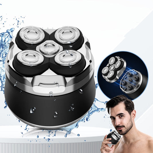 6D Waterproof Head Shaver for Bald Men