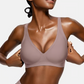 ⏰Limited Special Price ￡9.99!!!👙Deep V Plunge Push-up Wirefree Seamless Bra