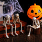 No Evil Skeleton Figurine for Gothic & Halloween Decor