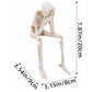No Evil Skeleton Figurine for Gothic & Halloween Decor