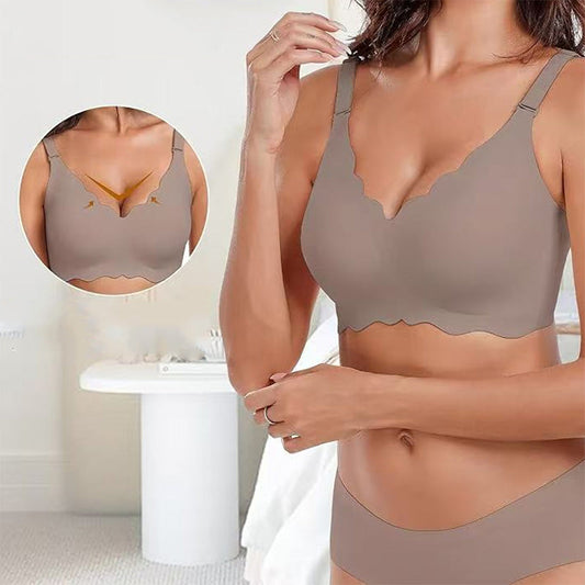 ✨ Deep V-neck Push-up Bra ✨ | Without underwire & seams for invisible comfort