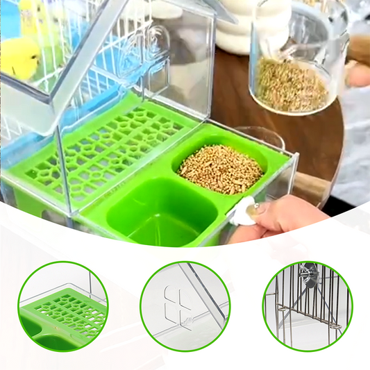 🔥HOT SALE(50% OFF)🔥Pull-Out External Parrot Feeder