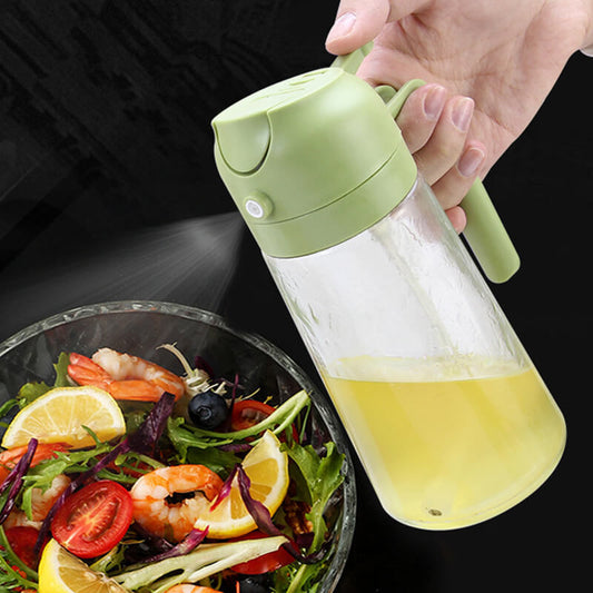 🔥Hot Sale 50% OFF🔥2 in 1 Glass Oil Sprayer and Dispenser