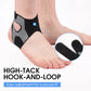 Adjustable elastic band for the ankle