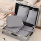 🧳 60% OFF FLASH SALE ! ⚡ 6PCS Compression Packing Cubes For Travel – Space-Saving Compression, Multi-Size Classification, Water-Resistant & Durable ✈️