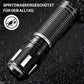 Rechargeable mini LED flashlight with high brightness