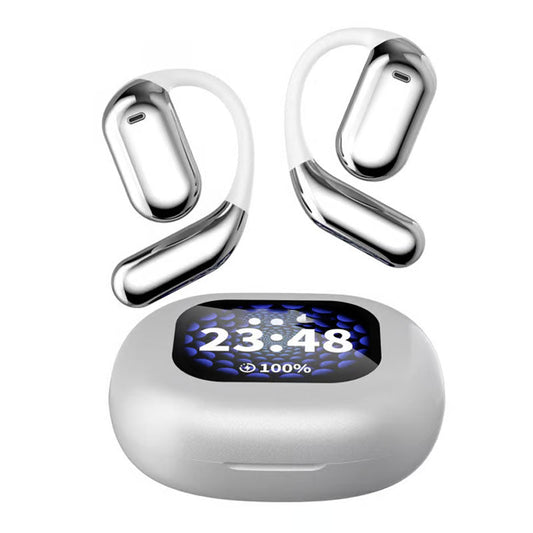 🔥True Powerful Bluetooth 5.4 Open Ear Earbuds, IPX5 Waterproof