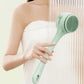 Long-handled electric exfoliating bath brush