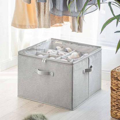 👟 Transparent, foldable PVC shoe box, waterproof shoe organiser for the office