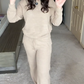 Women’s Hooded Long-Sleeve Tops ＆ Pants 2-Piece Set