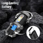 ❄️Summerfresh 50% OFF!🔦Rechargeable LED Keyring Torch – 7-Mode USB-C Mini Torch with COB Light