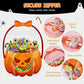 ❄️Summerfresh 50% OFF!🍬20-Pack Pumpkin Halloween Treat Bags – Resealable Clear Party Favour Bags with Handles