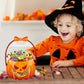 ❄️Summerfresh 50% OFF!🍬20-Pack Pumpkin Halloween Treat Bags – Resealable Clear Party Favour Bags with Handles