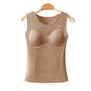 Skin-Friendly & Breathable Thermal Vest with Built-In Pads