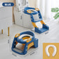❄️Summerfresh 50% OFF!🚽2-in-1 Toddler Potty Training Seat & Toilet Ladder – Anti-Slip Steps, Handles & Convertible Potty