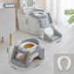 ❄️Summerfresh 50% OFF!🚽2-in-1 Toddler Potty Training Seat & Toilet Ladder – Anti-Slip Steps, Handles & Convertible Potty