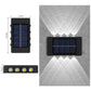 Solar Powered Up & Down Wall Light
