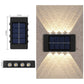 Solar Powered Up & Down Wall Light