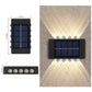 Solar Powered Up & Down Wall Light