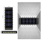 Solar Powered Up & Down Wall Light