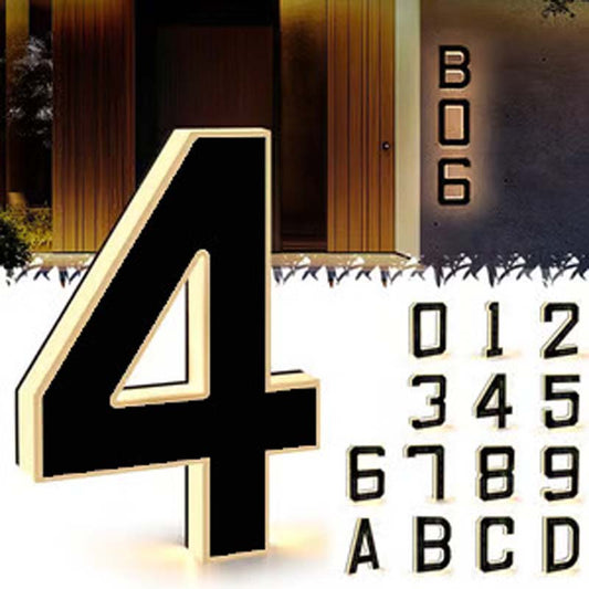 ✨ LAST DAY PROMOTION - 50%OFF ✨Waterproof LED House Numbers for Outside