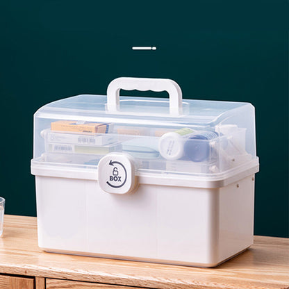 Household Medicine Organizer 📦! Multi-Tier & Large Capacity, Easy to Grab & No Mess
