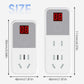 🛡️⚡Programmable Digital Timer Outlet， Save Energy & Automate Your Home！💡🔌 Ideal for Lights， Holiday Decor， Aquariums – Easy to Set， DST Ready.