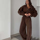 ❄️Winter Sale - 49% OFF🧥Cozy Warm Zip Front Jumpsuit