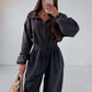 ❄️Winter Sale - 49% OFF🧥Cozy Warm Zip Front Jumpsuit