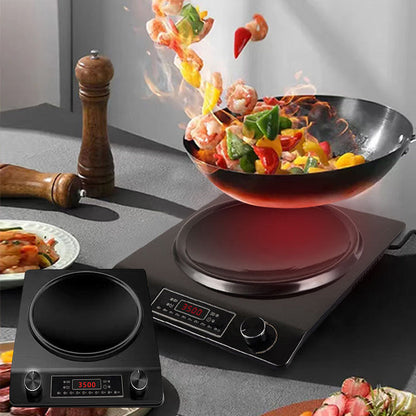 🔥 60% OFF NOW! ✨ 3500W Concave Induction Cooktop - 10 Precision Temperature Levels with Auto Safety Shut-Off for Wok & All Pan Types 🍳⚡