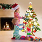 50% OFF!🎄DIY Felt Christmas Tree for Kids – 32 Reusable Ornaments + Fairy Lights