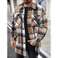 🔥 LAST DAY PROMOTION - 50%OFF 🔥 Plaid Turn-Down Collar Coat