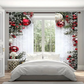 🔥 LAST DAY PROMOTION - 50%OFF 🔥 Christmas Window Curtains 2-Piece Set for Home Decor
