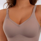 OEAK Womens Seamless Jelly Bra No Underwire Comfort Push Up Bras Buttery Soft Wireless Full Coverage Sport Everyday Bra