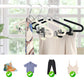 Non-Slip Clothes Hangers with Clips and Hook