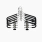 Non-Slip Clothes Hangers with Clips and Hook