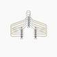 Non-Slip Clothes Hangers with Clips and Hook