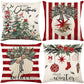 Cute Christmas Print Pillow Cover