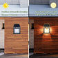 New solar wall lamp for outdoor use