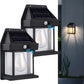 New solar wall lamp for outdoor use