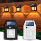 New solar wall lamp for outdoor use