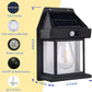 New solar wall lamp for outdoor use