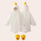 Unisex Funny Goose Hooded Robe