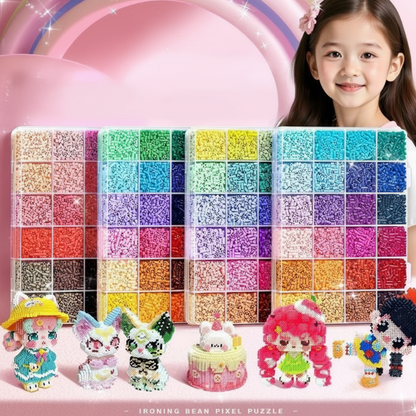 🎨Christmas Gift 49% OFF! 🎁 COMPLETE CRAFT KIT - 96 Colors with Storage Case, Perfect for Kids' Art Projects and Creative Development, Ideal Christmas Gift 👧✂️