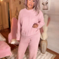 Relaxed Fit Warm Loungewear Set for Women