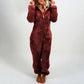 Ultra-Soft Hooded Onesie for Lounging