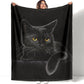 🎃Halloween Deal 50% OFF!🐱Black Cat Cosy Throw Blanket – Soft, Lightweight & Machine Washable
