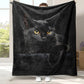 🎃Halloween Deal 50% OFF!🐱Black Cat Cosy Throw Blanket – Soft, Lightweight & Machine Washable