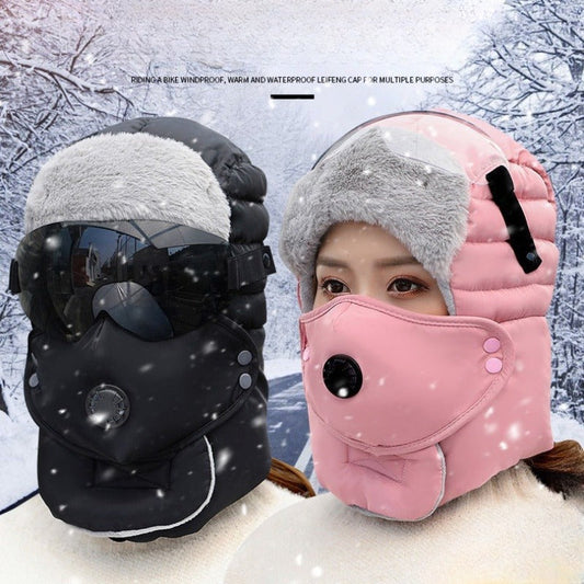 🧢 49% OFF! ✨ THERMAL HAT WITH MASK - Detachable Breathing-Valve Design, Windproof & Adjustable Fit, Perfect for Winter Sports and Outdoor Activities ❄️🏂